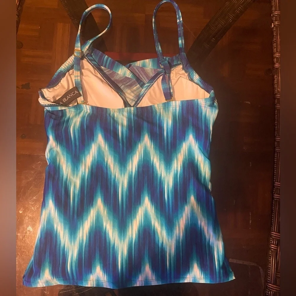 La Blanca swim top